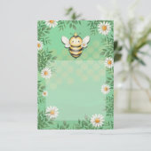 Little buzz bee thank you card サンキューカード (スタンド正面)