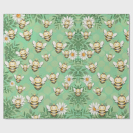 Little Buzz Bee Wrapping paper ラッピングペーパー