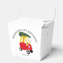 Little Car Holiday Onederful 1st Birthday Favors  フェイバーボックス