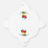 Little Car Holiday Onederful 1st Birthday Favors フェイバーボックス (見開き)