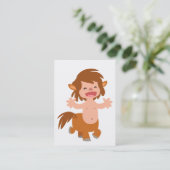 Little Cartoon Centaur ACEO/名刺 名刺 (スタンド正面)
