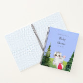 Little Cat Baby Showerギフトリスト ノートブック (内部)