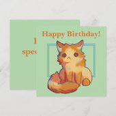 Little Cat, happy Birthday (正面/裏面)