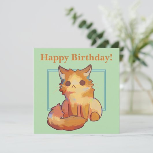 Little Cat, happy Birthday (スタンド正面)