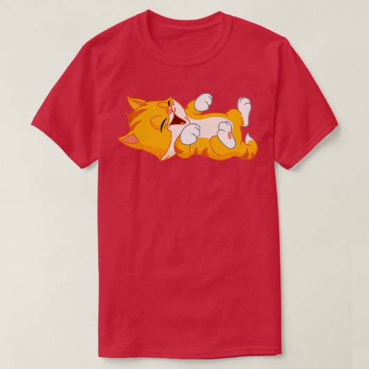 Little Cat Looking At You With Love  Tシャツ (デザイン正面)