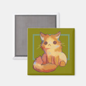 Little Cat, poesje マグネット (正面/裏面)