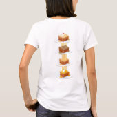 Little Cat & Walnut bread Tシャツ (裏面)