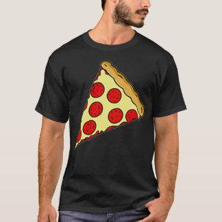 Little Cheesy Pepperoni Pizza Slice Tシャツ
