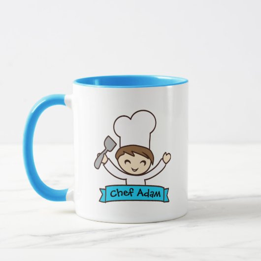 "Little Chef" Kids' Graphic Mug マグカップ (左)
