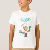 Little Chef Personalized T Shirt Tシャツ (正面)