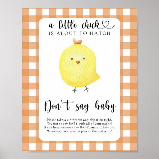 Little Chick 赤ちゃんと呼ばないで ポスター (正面)