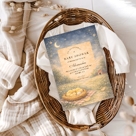 Little Chick Spring Baby Shower 招待状