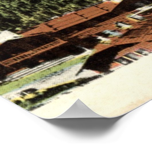 Little Chief Mountain, Glacier National Park, MT ポスター (角)