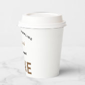 Little Chinese dumpling first Birthday Party 紙コップ (左)