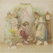 “Little Cinders” Fairy Art by E S Hardy シール (正面)