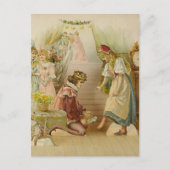 “Little Cinders” Fairy Art by E S Hardy ポストカード (正面)