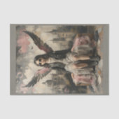 Little city angel child in Italy -  薄葉紙 (正面)