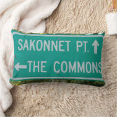 Little Compton, RI - Sakonnet Point, The Commons ランバークッション (ブランケット)