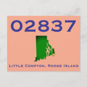 Little Compton, RI Zip Code - 02837 - Sakonnet, LC ポストカード (正面)