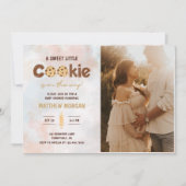 Little Cookie Boy Baby Showerの写真 招待状 (正面)