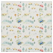 Little Countryside Cruise ファブリック (見本)