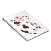 Little Cow Notebook 絵画 Cartoon -'s ノートブック (右側)