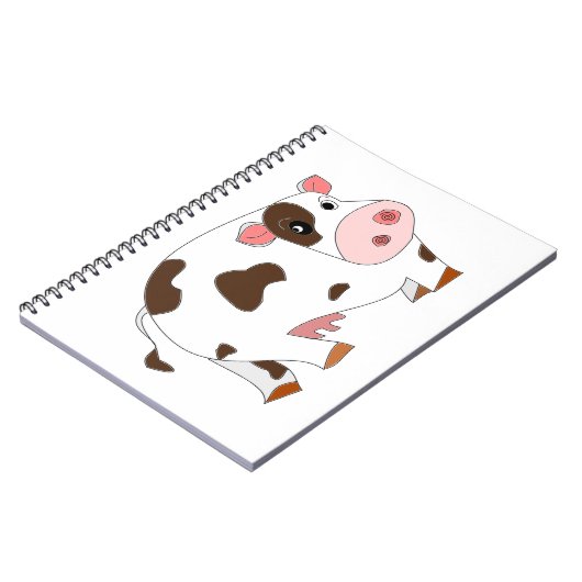 Little Cow Notebook 絵画 Cartoon -'s ノートブック (左側)