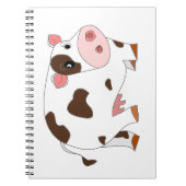 Little Cow Notebook 絵画 Cartoon -'s ノートブック (正面)