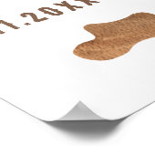 Little Cowboy on the wayウェルカムベビーシャワー ポスター (角)