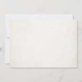 Little Cowboy Western Rodeo Baby Shower写真 招待状 (裏面)