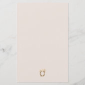 Little Cowboy Western Wishes For Baby Advice Card (裏面)