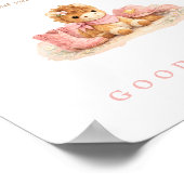 Little Cowgirl Baby Shower Game Guess How Many ポスター (角)