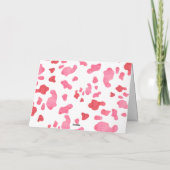 Little Cowgirl Birthday Party Thank you サンキューカード (裏面)