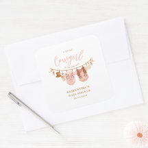 Little Cowgirl Western Clothesline Baby Shower