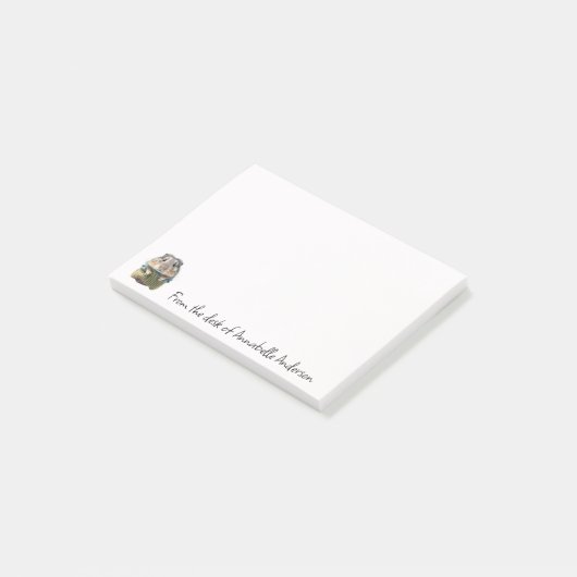 Little Critter Hamster Personalize Notes ポストイット (アングル)