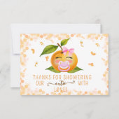 Little Cutie Babies Shower Thank You Card サンキューカード (正面)
