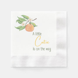Little Cutie  Baby Citrus Napkin 縁ありカクテルナプキン