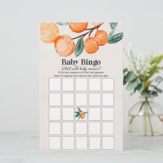 little cutie baby shower baby bingo game  (スタンド正面)