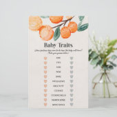 little cutie baby shower baby traits game  (スタンド正面)