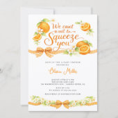 Little Cutie Baby Shower Invitation 招待状 (正面)