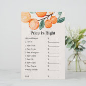 little cutie baby shower price is right game  (スタンド正面)