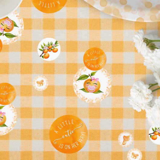 Little Cutie Baby Shower Table Confetti コンフェッティ