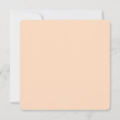 Little Cutie First Birthday Invitation  招待状 (裏面)