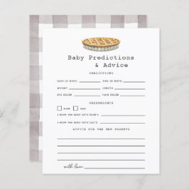 Little Cutie Pie Baby Predictions & Advice