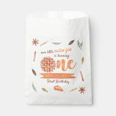 Little Cutie Pie Fall 1st Birthday フェイバーバッグ (正面)