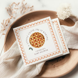 Little Cutie Pie Fall Baby Shower スタンダードカクテルナプキン