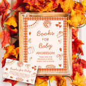 Little Cutie Pie On The Way! Fall Baby Shower Book ポスター