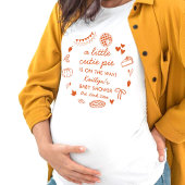 Little Cutie Pie On The Way! Fall Baby Shower Tシャツ
