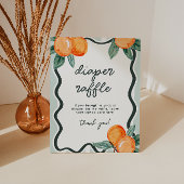 Little Cutie Whimsical Diaper Raffle Entry 台座サイン