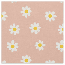 Little Daisies / dusty apricot  ファブリック